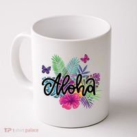 Aloha Hawaii Tropical Beach Coffee Mug thumb 0