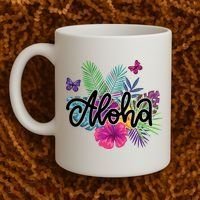 Aloha Hawaii Tropical Beach Coffee Mug thumb 2