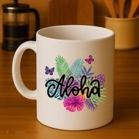 Aloha Hawaii Tropical Beach Coffee Mug thumb 4