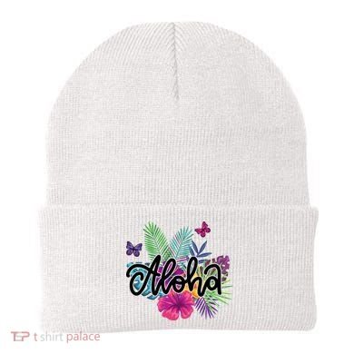 Aloha Hawaii Tropical Beach Beanie