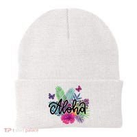 Aloha Hawaii Tropical Beach Beanie thumb 0