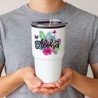 Aloha Hawaii Tropical Beach Tumbler thumb 2