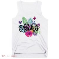 Aloha Hawaii Tropical Beach Tank Top thumb 0