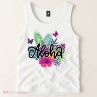 Aloha Hawaii Tropical Beach Tank Top thumb 2