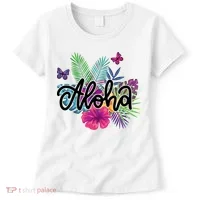 Aloha Hawaii Tropical Beach Women's T-Shirt thumb 0