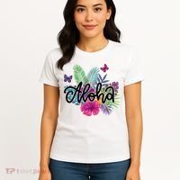 Aloha Hawaii Tropical Beach Women's T-Shirt thumb 4