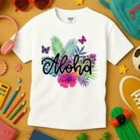 Aloha Hawaii Tropical Beach Kids T-Shirt thumb 3