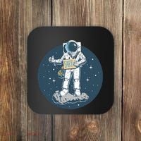 Astronaut Hitchhiking To Earth Coaster thumb 0