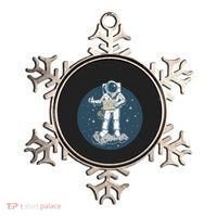 Astronaut Hitchhiking To Earth Ornament thumb 0