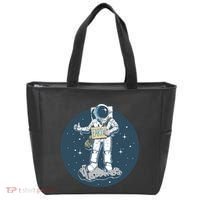 Astronaut Hitchhiking To Earth Tote Bag thumb 0