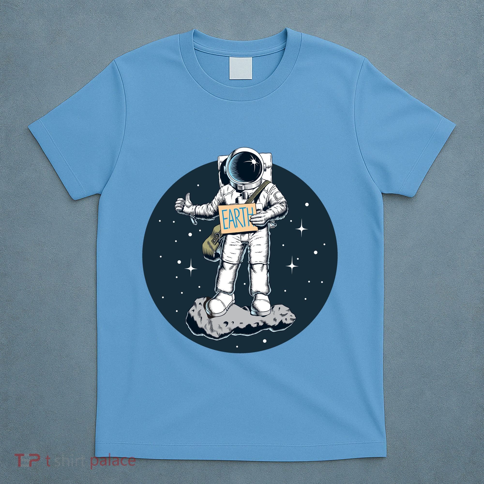 Astronaut Hitchhiking To Earth T-Shirt