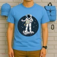 Astronaut Hitchhiking To Earth T-Shirt thumb 5