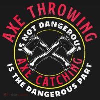 Axe Hatchet Throwing Ax Thrower Axe Catching Doggie Tank thumb 4