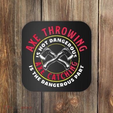 Axe Hatchet Throwing Ax Thrower Axe Catching Coaster