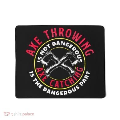 Axe Hatchet Throwing Ax Thrower Axe Catching Mousepad