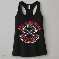 Axe Hatchet Throwing Ax Thrower Axe Catching Women's Tank Top thumb 3