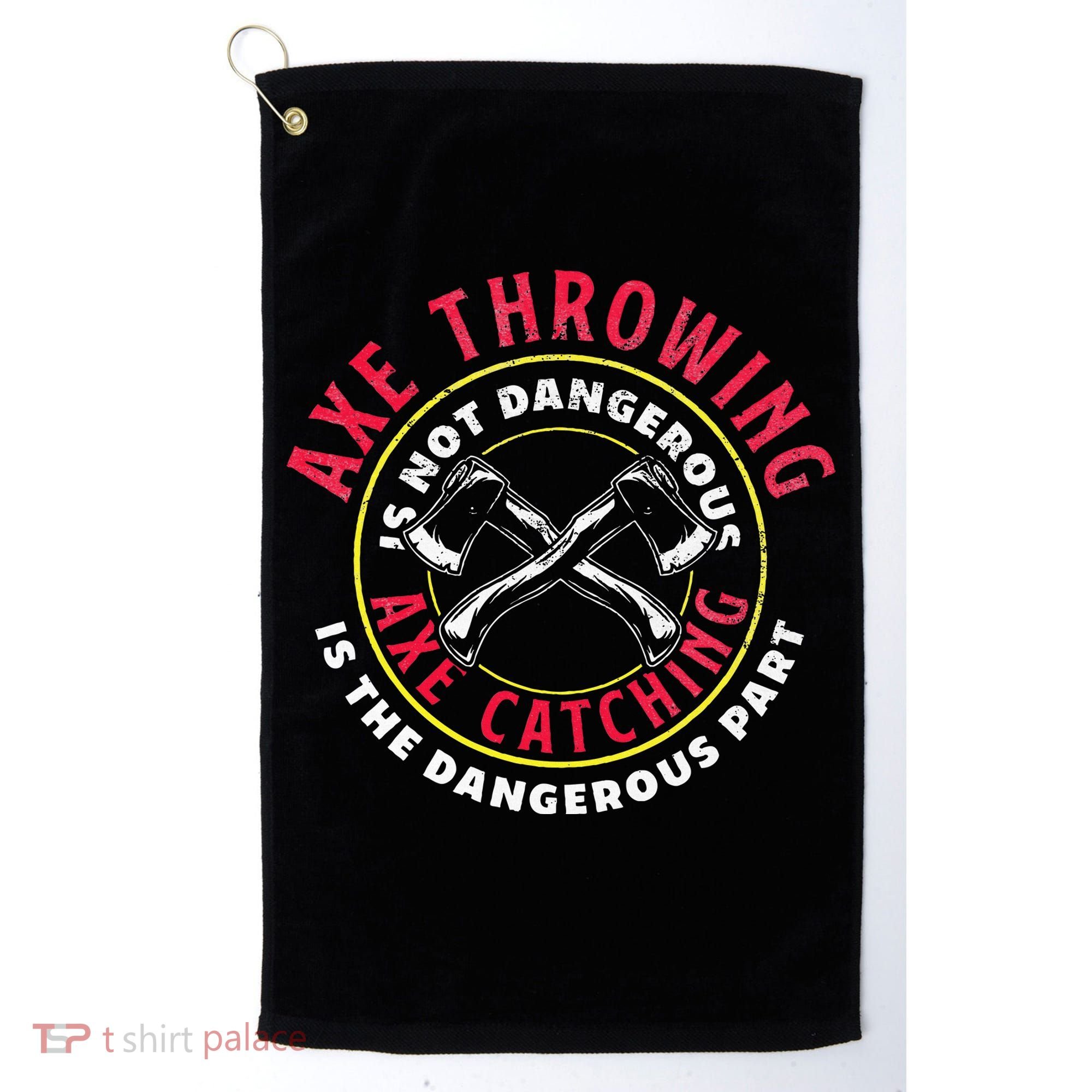 Axe Hatchet Throwing Ax Thrower Axe Catching Golf Towel
