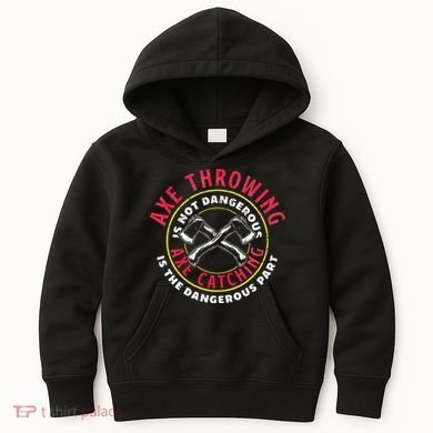 Axe Hatchet Throwing Ax Thrower Axe Catching Kids Hoodie