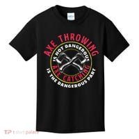 Axe Hatchet Throwing Ax Thrower Axe Catching Kids T-Shirt thumb 0