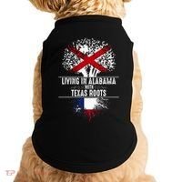 Alabama Home Texas Roots State Tree Flag Love Gift Doggie Tank thumb 0