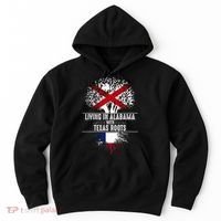 Alabama Home Texas Roots State Tree Flag Love Gift Hoodie thumb 0