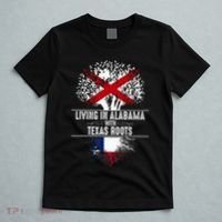 Alabama Home Texas Roots State Tree Flag Love Gift T-Shirt thumb 5