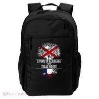 Alabama Home Texas Roots State Tree Flag Love Gift Backpack thumb 0
