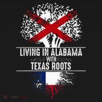 Alabama Home Texas Roots State Tree Flag Love Gift Women's T-Shirt thumb 6