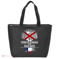 Alabama Home Texas Roots State Tree Flag Love Gift Tote Bag thumb 0