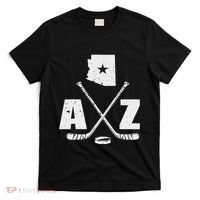 Az Hockey The State Of Arizona Ice Hockey T-Shirt thumb 0
