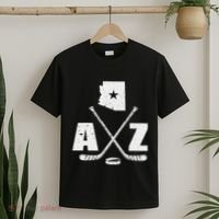 Az Hockey The State Of Arizona Ice Hockey T-Shirt thumb 2
