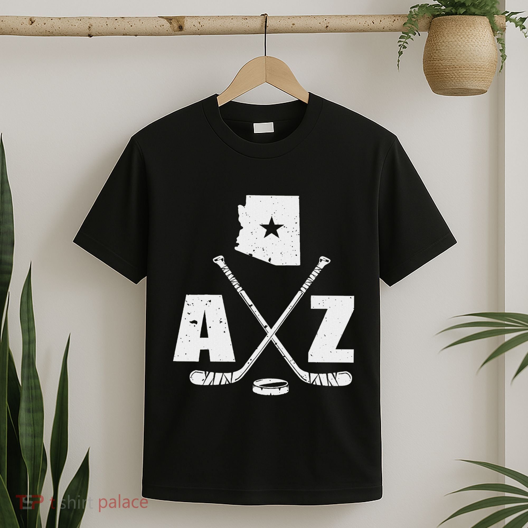 Az Hockey The State Of Arizona Ice Hockey T-Shirt