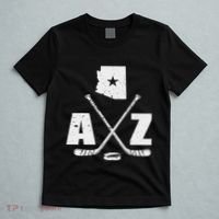 Az Hockey The State Of Arizona Ice Hockey T-Shirt thumb 5