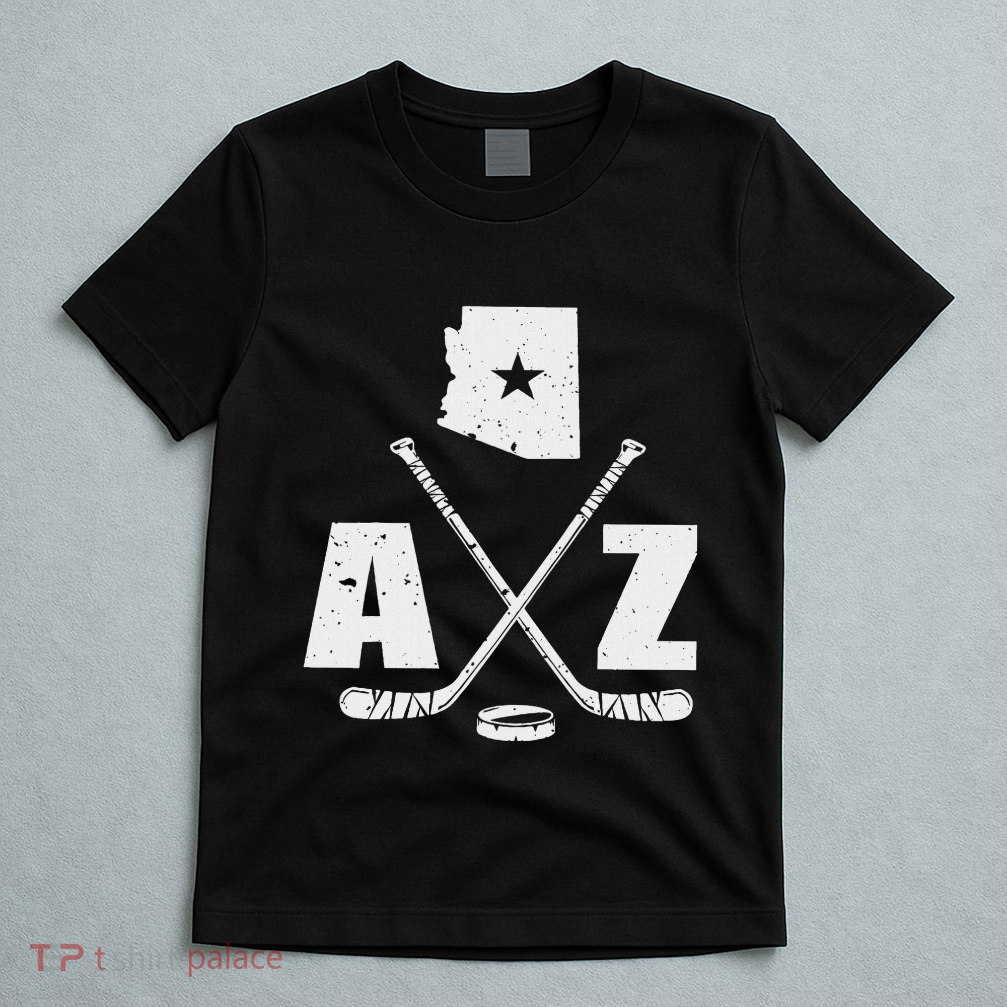 Az Hockey The State Of Arizona Ice Hockey T-Shirt