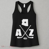 Az Hockey The State Of Arizona Ice Hockey Women's Tank Top thumb 3