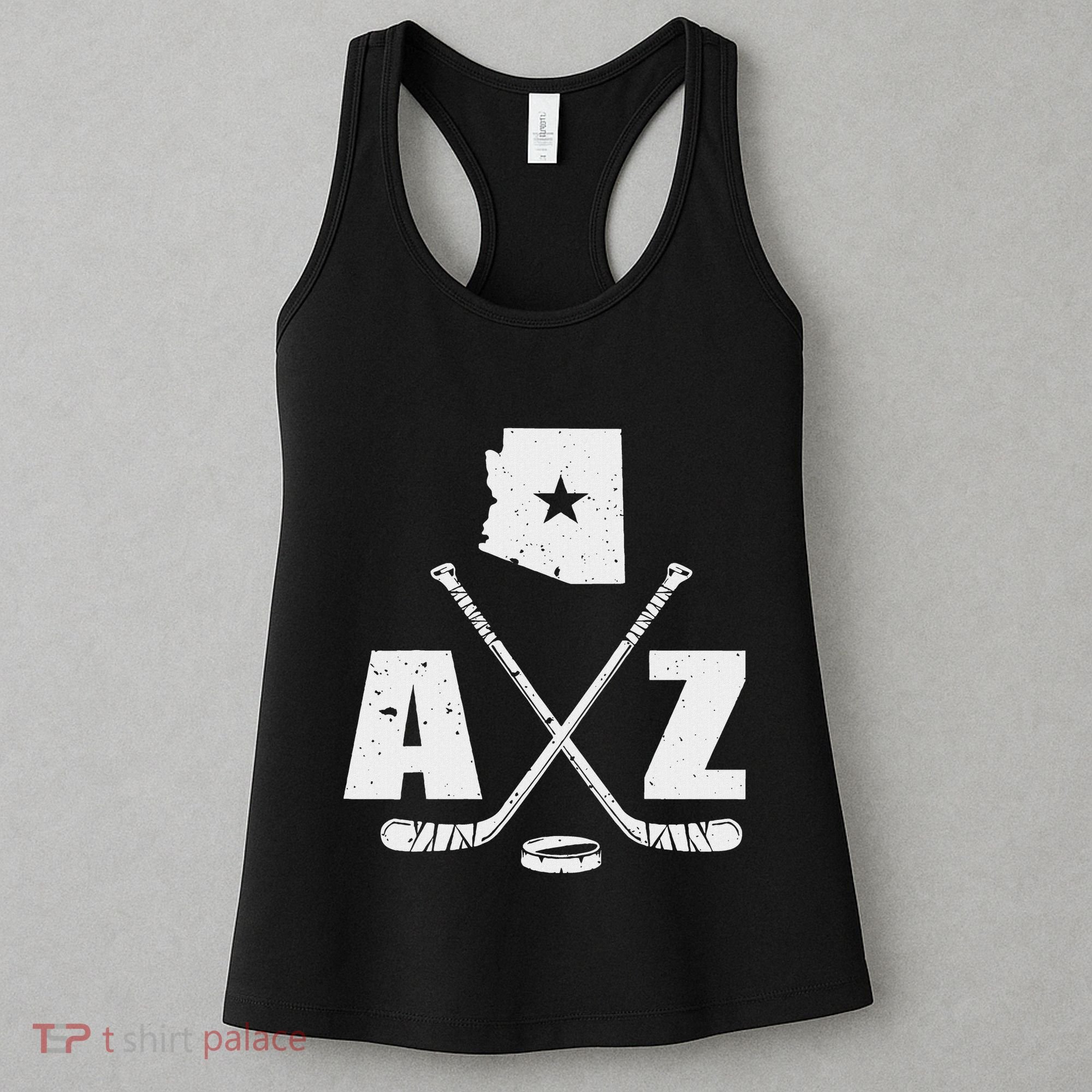 Az Hockey The State Of Arizona Ice Hockey Women's Tank Top