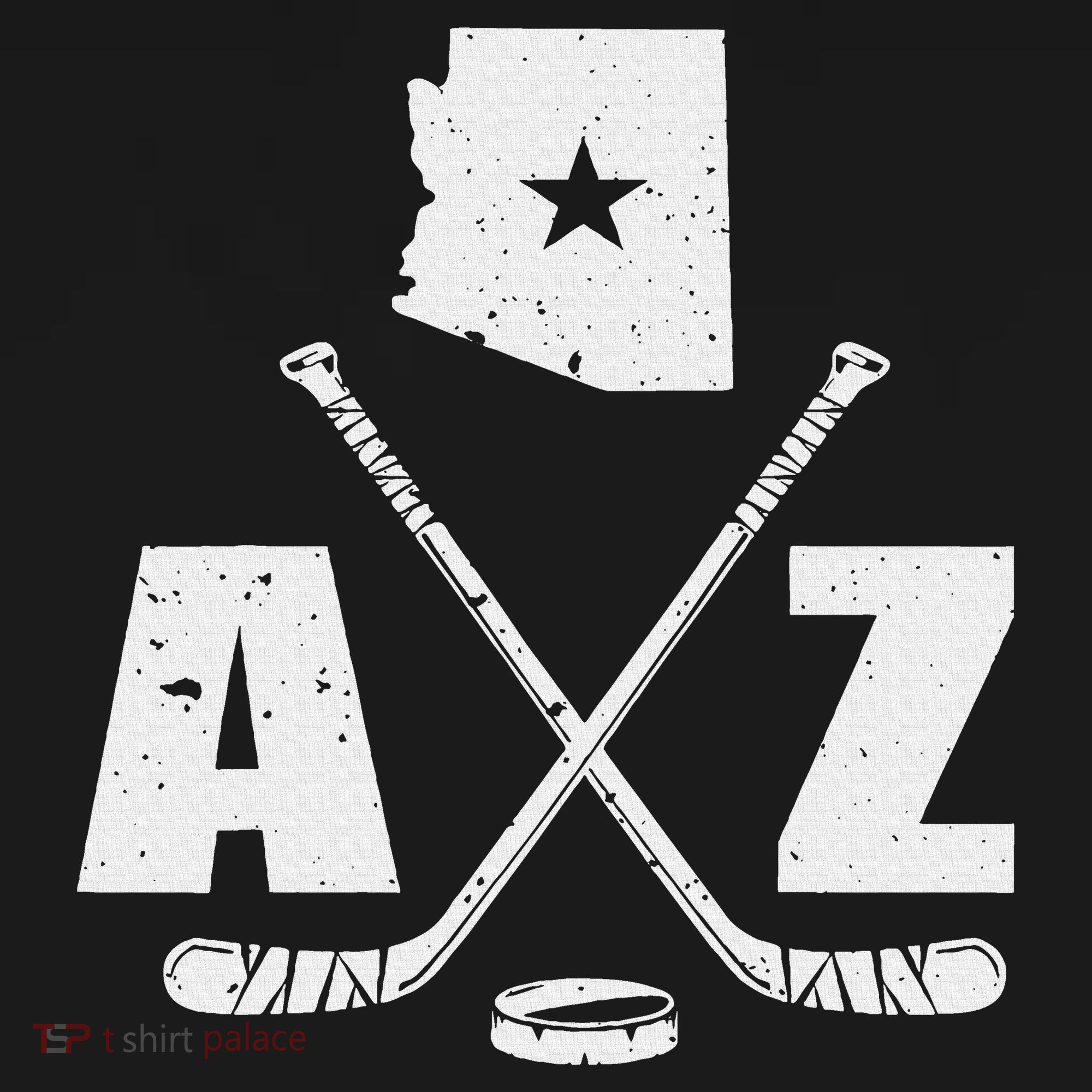 Az Hockey The State Of Arizona Ice Hockey Women's Tank Top