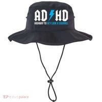 Adhd Highway To Hey Look A Squirrel Funny Adhd Funny Gift Bucket Hat thumb 0