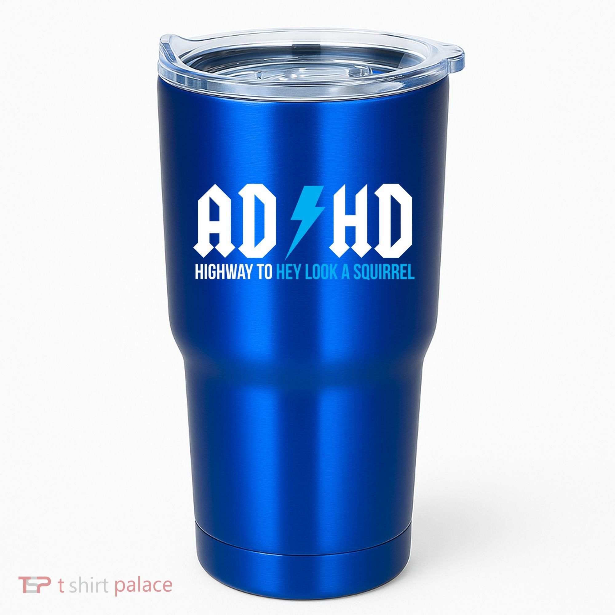 Adhd Highway To Hey Look A Squirrel Funny Adhd Funny Gift Tumbler