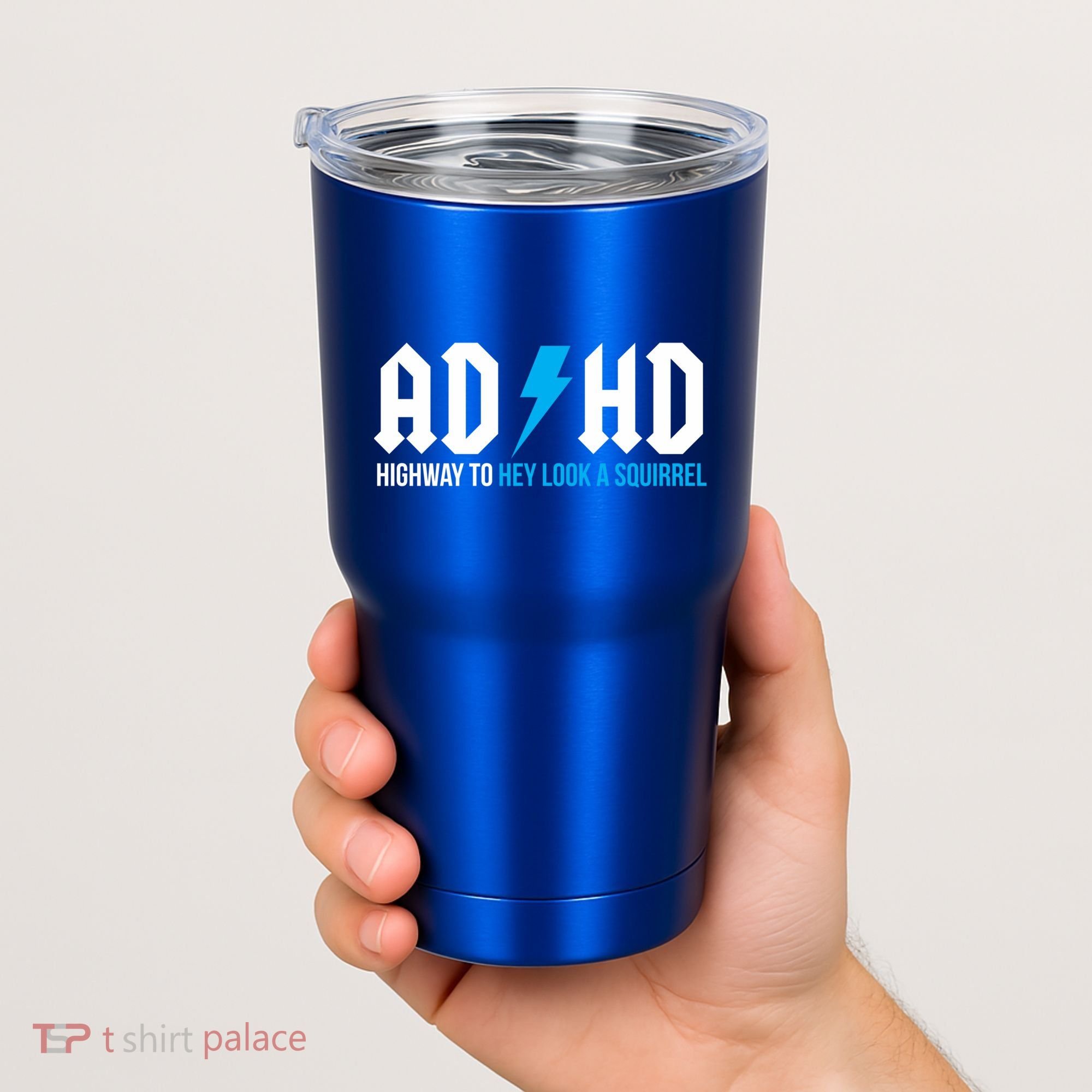 Adhd Highway To Hey Look A Squirrel Funny Adhd Funny Gift Tumbler