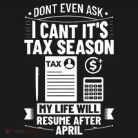 Accounting Humor Tax Payer I Cant Its Tax Season Accountant Women's Hoodie thumb 2