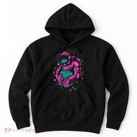 Astronaut Holding The Earth Close Hoodie thumb 0