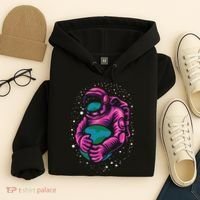 Astronaut Holding The Earth Close Hoodie thumb 4