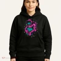Astronaut Holding The Earth Close Hoodie thumb 5