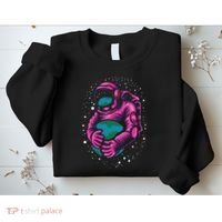 Astronaut Holding The Earth Close Sweatshirt thumb 2