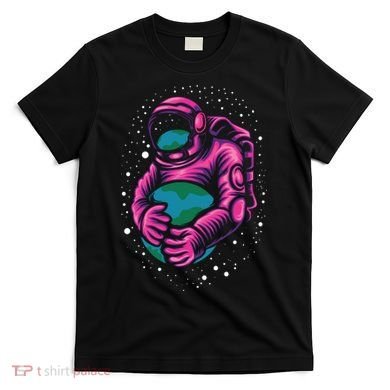 Astronaut Holding The Earth Close T-Shirt