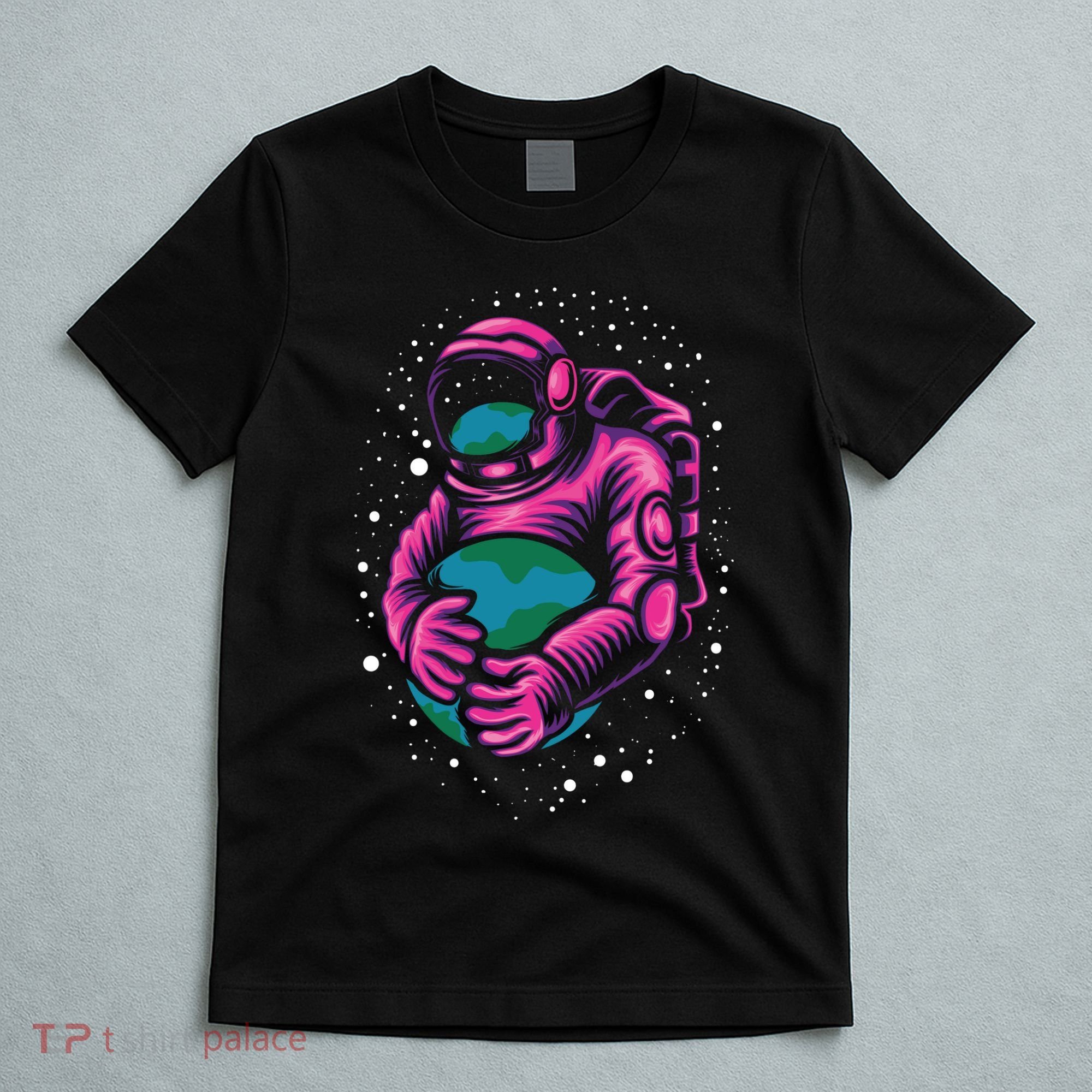 Astronaut Holding The Earth Close T-Shirt