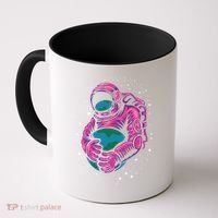 Astronaut Holding The Earth Close Coffee Mug thumb 0