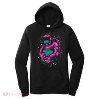 Astronaut Holding The Earth Close Women's Hoodie thumb 0