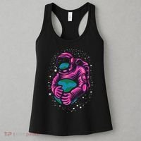 Astronaut Holding The Earth Close Women's Tank Top thumb 3